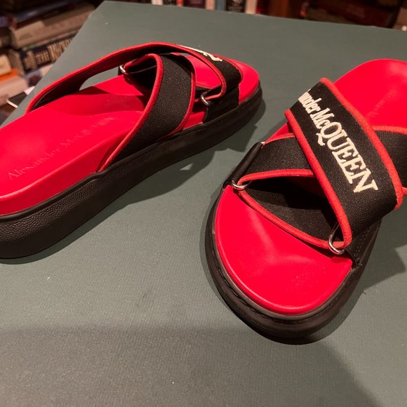 Alexander McQueen oversized hybrid sandals main image 4